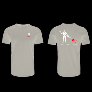 grey man coffee tričko - grey beard CEMENT